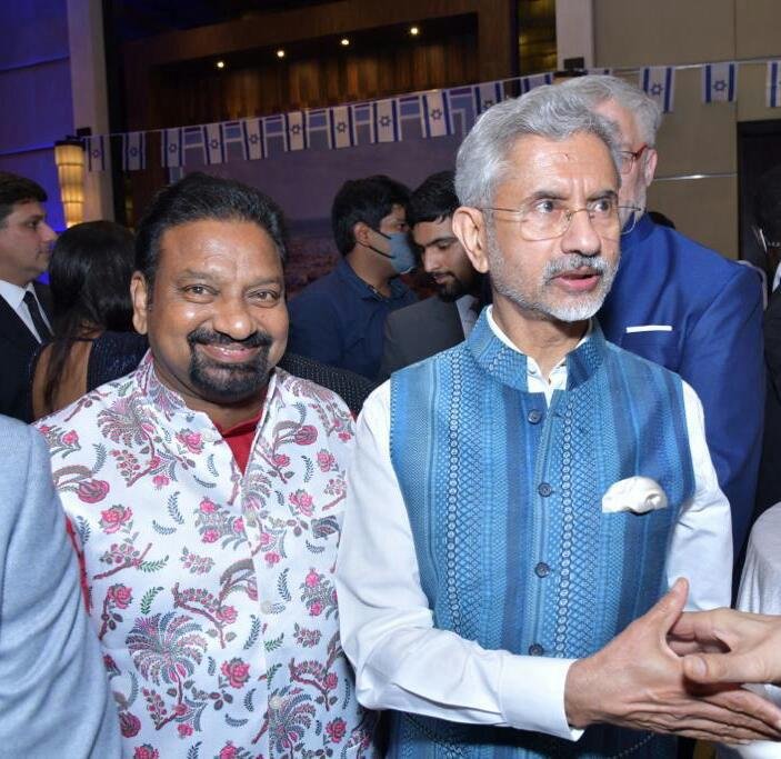 With External Affairs Minister Sri.S.Jaishankar in 2022